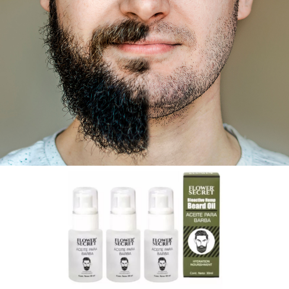 Aceite para Barba Caballero
