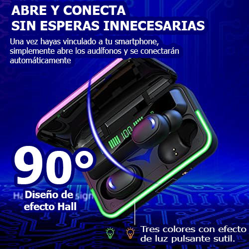 🔊 E10 Audífonos Bluetooth – Potencia, Comodidad y Libertad 🎧