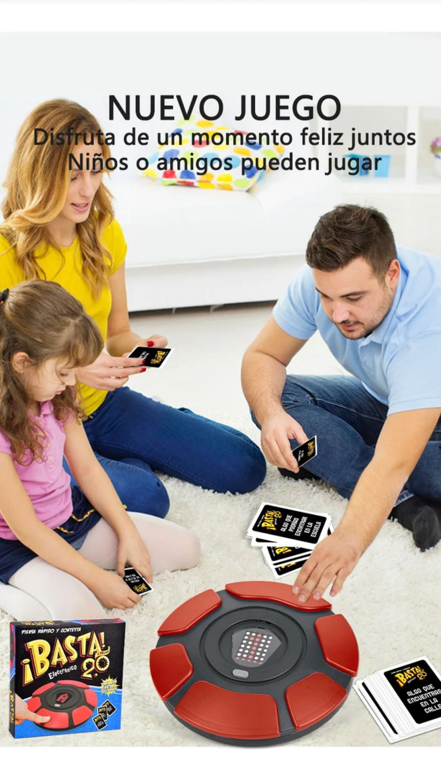 Basta 2.0 Juego De Mesa Viral, en Español
