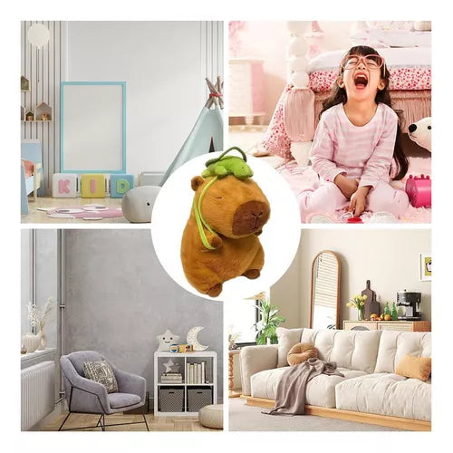 Producto: Peluche Capibara Navidad – Estilo Kawaii/Festivo