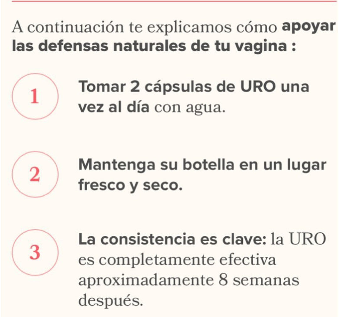 URO Probiótico Mujer – Equilibrio Íntimo y Bienestar Vaginal