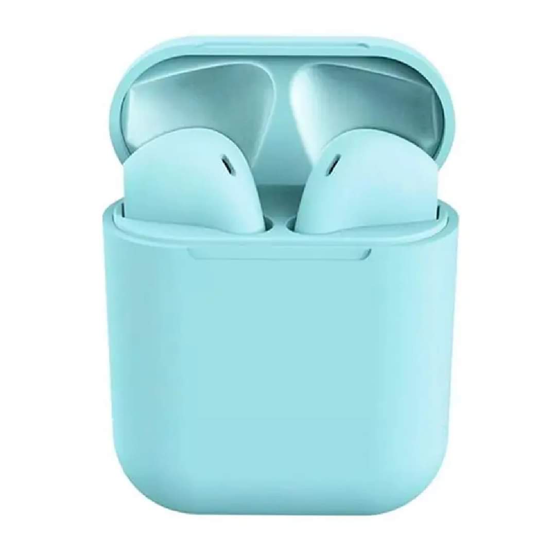 🎧 Audífonos i12 – Sonido Inalámbrico y Estilo Compacto 🔋🎶